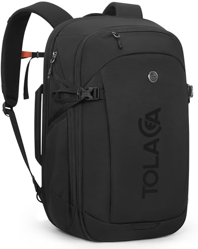 Tolaccea Business Laptop Reiserucksack Handgepäck Rucksack Flugzeug 32L