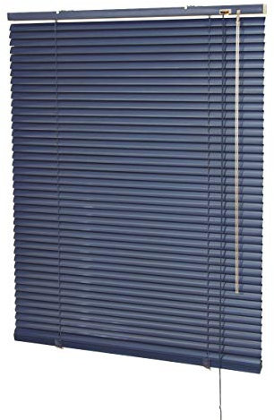 HUGG Alu-Jalousie (AL.7) Wand- und Deckenmontage, opt. Klemmhalter, Farbe marine, (BxH) 160 x 170 cm