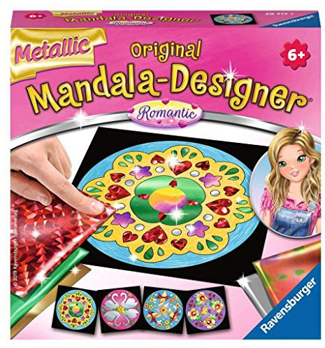 Ravensburger 29717 - Metallic Mandala-Designer Romantic