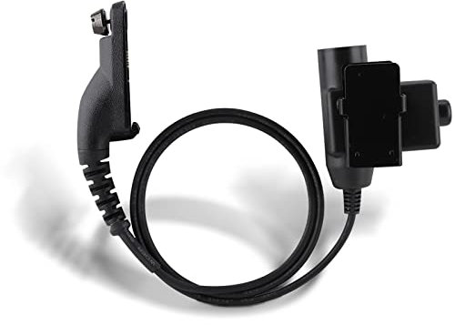 Tactical Headphone PTT Radio Headset Adapter Compatible for XiR Series 2 Way Radio