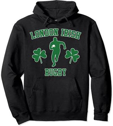London Irish Rugby Spieler Pullover Hoodie