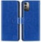 32nd Book Wallet PU Leather Flip Case Cover For Nokia G11 & G21, Design With Card Slot and Magnetic Closure - Deep Blue
