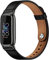 Elegantes, schlankes Lederarmband, Kompatibel mit Fitbit Luxe, Weiches Armband, Ersatz für Fitbit Luxe Fitness- und Wellness-Tracker für Damen, Schwarz