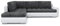 Ecksofa Tokio V mit Schlaffunktion! Best ECKSOFA! Eckcouch mit Bettkasten! Best! (LAWA 17 + Soft 17 Links), 200x75x230