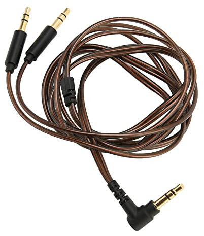 Cordon Mâle 3,5 Mm vers Double Jack 3,5 Mm, Câble de Mise à Niveau pour Casque OFC Core pour Hifiman Sundara, pour Arya, pour Ananda, pour He400se, pour Deva Pro, pour He4xx
