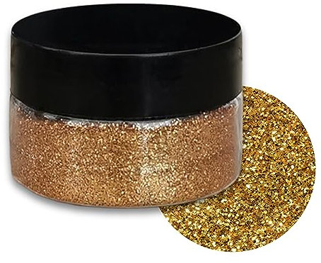 Epoxidharz Farbe Metallic (Glitter Gold (20g)), AArtsZ Mica Powder Pulver, Epoxy Resin Farbe, Pigment, Farbpigmente Pigmentpulver Farben für Kosmetisches Qualität, Niveau Lipgloss Seifenfarben