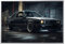 Printonia Leinwand-bild 140x100cm BMW 3 M3 e30 Abstrakt Art Sportwagen Bilder Dekoration Wandbild Kunstdruck Automobil Deko Silber Aluminiumrahmen