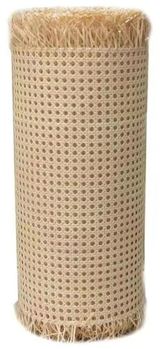 NEPHRA Ratan Rollo Mimbre, Mimbre Natural, Ligero Cuadrado Correas de Caña Natural Ratán Rollo Plancha de Rattan Tejida para Muebles, Sillas, Techos(60x250cm)