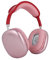 Ambizion Auriculares Inalámbricos Bluetooth, Cascos Diadema Ajustable, Sonido Estéreo HiFi, Micrófono Integrado, Bluetooth 5.0, Larga Duración, Cómodos y Ligeros, para Teléfono y PC (Rosa)