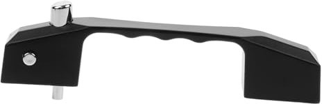 UKCOCO Maniglia Finestra Scorrevole Nera Compatta Sostituzione Per Porte e Balconi Installazione Facile e Salvaspazio Adatta Uffici e Abitazioni