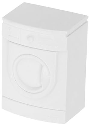 ifundom Mini Lavadora para Casa De Muñecas Modelo De Juguete De Accesorio De Simulación De Electrodomésticos para Lavadora De Miniatura para Juguete para rol