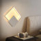 Comely Wandlampe LED 3000K Warmweißes Licht, Kreativ Weiß 21W 2362LM, LED Wandleuchte Innen Quadratisch, Wandbeleuchtung LED für Korridor Treppenhaus Balkon Wohnzimmer Schlafzimmer Flur