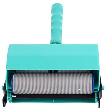 ANKROYU Pratico Rullo di Vernice Decorativo, Rulli di Gomma Strutturati a Doppio Colore da 5 Pollici, Rullo di Vernice con Manico Antiscivolo, Mini Rulli per Tavolo Porta di Mobili