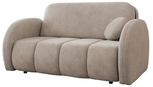 Mirjan24 Sofa Viva Comfy III mit Schlaffunktion, DREI Sitzer Schlafsofa mit Bettkasten, Polstersofa, Bettsofa/Couch, Sofagarnitur (Velo 623)