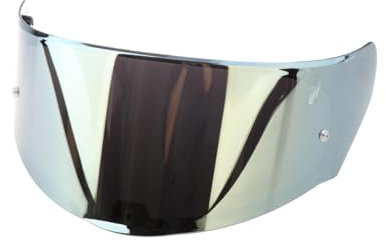 Folpus Fußballhelm Visier für Sichtschutz, Gold