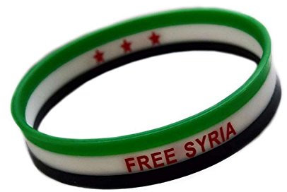 TPM SYRIEN FREE SYRIA - Armband Silikon