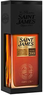 SAINT JAMES - Rhum d'Exception Millésime 2001-70cl