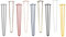 Natural Goods Berlin 4X Hairpin Leg Möbel-Beine | Möbel-Füße aus Metall | Hairpin Legs für Bett, Schrank & Sofa | 15cm hoch & 3-Streben | Möbel-Fuß Industrial Anthrazit