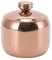 Cyrank Zuckerdose mit Deckel, Edelstahl-Gewürzdose, Gewürzbehälter, Aufbewahrung, Salzdose, Gewürzschalen für Zuhause, Küche, Restaurant(Roségold)