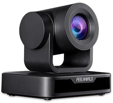 FEELWORLD USB10X USB PTZ Video Conference Camera with 10X Optical Zoom 1080P for Live Streaming Church Business Education Medical Conference Room Camera System