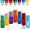 DKBT Roll On Vuoto per Oli Essenziali con Sfera 7 Pezzi in Acciaio Inossidabile 5ml Roll On Vuoto per Profumo, Olio Essenziale, Liquidi Aromaterapia(7 colori)