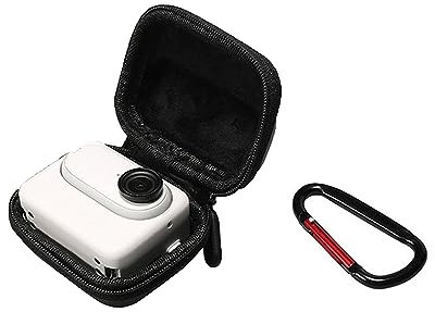 Carry Case for Insta360 Go3 EVA Bag 360 Go 3 Sports Camera Protective Cover Mini Storage Case for Action Camera Travel Carrying Accessories (Black)