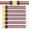 YIXISI 3 Paar XT60 XT60H Stecker Männlich Weiblich Stecker, XT60H Plug Male Female Connector mit Mantel Gehäuse Stecker, mit 100mm 12AWG Silikondraht, für RC Lipo Batterie FPV Drohne