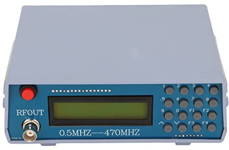 Generador de Señal, Probador de Medidor de Radio Generador Generador 0.5 M470 Generador de Intercomunicador FM Frecuencia 0.5M470MHz