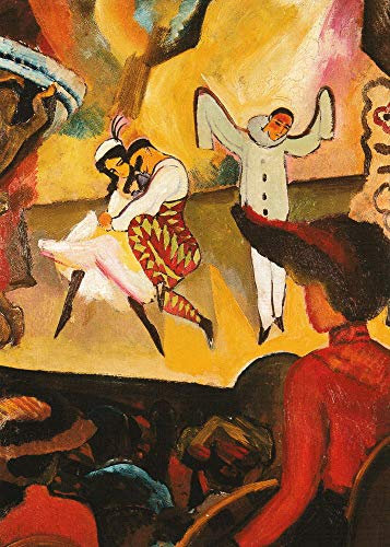 Kunstkarte August Macke Russisches Ballett
