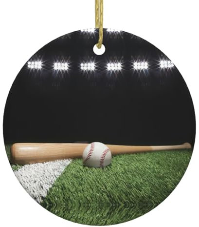 Baseball-Sportfeld-Weihnachtsschmuck, Dekoration, Ornamente, kreatives Ornament, Weihnachtsbaum, Heimdekoration