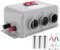 Riscaldatore per Auto 12V Riscaldatore per 12V Riscaldatore Portatile per Auto Riscaldatore 12V per Furgone 600W-800W Riscaldamento Rapido Riscaldatore a 3 Fori per
