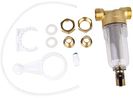 Angoily Filtro De Agua Doméstico Retro-lavado y Desincrustante Purificador De Agua De Diseño Para Control De Limpieza Impurezas