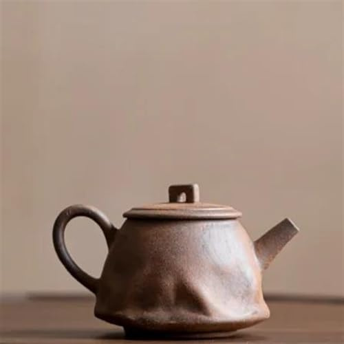 Service A Thé De l'après-Midi Bouilloire Brassage Thé Domestique Avec Filtre Collection D'accessoires D'articles Théière Boue Vieille Roche Grossière Faite ÀLa Main Pot Ancien Services A Thé(A)
