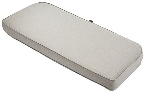 Classic Accessories 62-016-HGREY-EC Bankkissen-Kombination, konturiert, 104,4 x 45,7 x 7,6 cm, Grau meliert