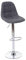 Mendler 2er-Set Barhocker HWC-A67, Barstuhl Tresenhocker, MVG-Zertifiziert - grau, Textil
