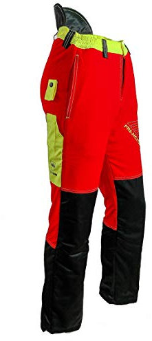 Forest Fighter Start-Up Schnittschutzhose by Francital - rot - Bundhose - Forsthose - Forstkleidung (XS, rot)