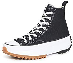 CONVERSE Unisex Run Star Hike Sneaker, Black White Gum, 43 EU