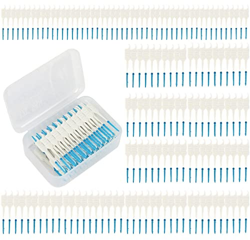 Cepillos Interdentales 0,7mm, XiXiRan 150 pcs Palillos Interdentales, Interdental, Cepillo de Higiene Dental, Palillos de Dientes, Se Utiliza Para Limpiar Los Dientes