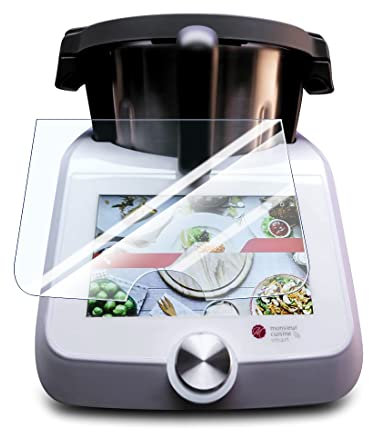 KARYLAX – Protector de pantalla de cristal flexible de dureza 9H, protector de pantalla para robot de cocina Silvercrest Mr Cuisine Connect SMART