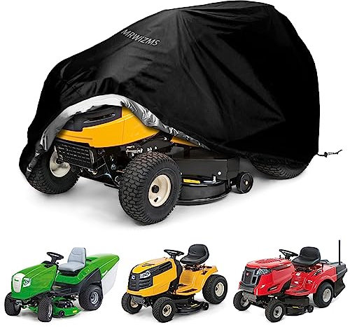Traktor Abdeckung, Schutzabdeckungen für Traktor, 600D Oxford-Gewebe, UV-beständig, Wasserdicht, Staubdicht, Universelle traktorabdeckung mit schwarzer schutztasche