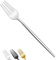 Bestdin Juego de 12 tenedores de acero inoxidable de 20 cm (8 pulgadas), tenedores pulidos con espejo, tenedores de mesa, tenedores para cubiertos, aptos para casa/restaurantes/fiestas, apto para