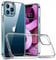 WORLD CONNECTERE Crystal Clear Case for iPhone 13 Pro, Thin Fit Slim Silicone Soft Case Anti-Yellowing Transparent TPU Phone Cover, Clear