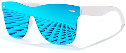 LINVO Sonnenbrille Herren Damen Polarisiert Klassisch Verspiegelt Modisch UV400 Schutz Unisex Brille für Autofahren Reisen