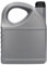 Plastic flessenshop 4 x Ölflasche 5L mit schwarzem Ausgießer - 5000 ml - Silbermit - BPA-frei - nicht zerbrechlich - nachfüllbaar - mit Verschluss - leere Flaschen - 4 Stück