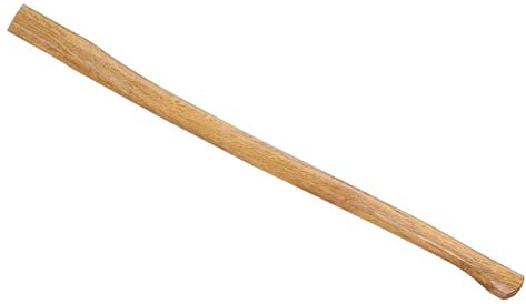 CoCud Axe Handle Replacement, 90cm/35 Oak Wood Flat Comfort Grip Wooden - (Applications: for Hatchet Hammer Oval Eye)
