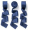 CHUQING Schleifenband Blau Geschenkband Breit Dunkelblau Satinband Blautöne Seidenband Dekoband für Hochzeit 2,5 cm X 6,4 m