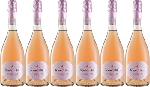 Rocca dei Forti Rosé Prosecco DOC Mild (6 x 0.75 l)