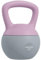 SPORTNOW Soft Kettlebell, 6kg Kettle Bell with Non-Slip Handle for Home Gym Weight Lifting and Strength Training, Purple and Grey