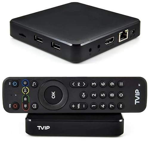 TVIP605 SE TV Box Dual System Linux&Android Amlogic S905X Quad Core Dual Band WiFi Media Streamers 4K Ultra HD 3D Linux MAG Box Replace tvip605 TVBOX Media Player