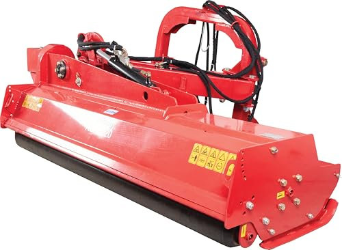 P. Lindberg Böschungsmulcher 220cm mit Ausleger - Schlegelmulcher Mähwerk mit verstellbaren Schwenkwinkel für Traktor Schlepper 80 PS inkl. Zapfwelle AGF220